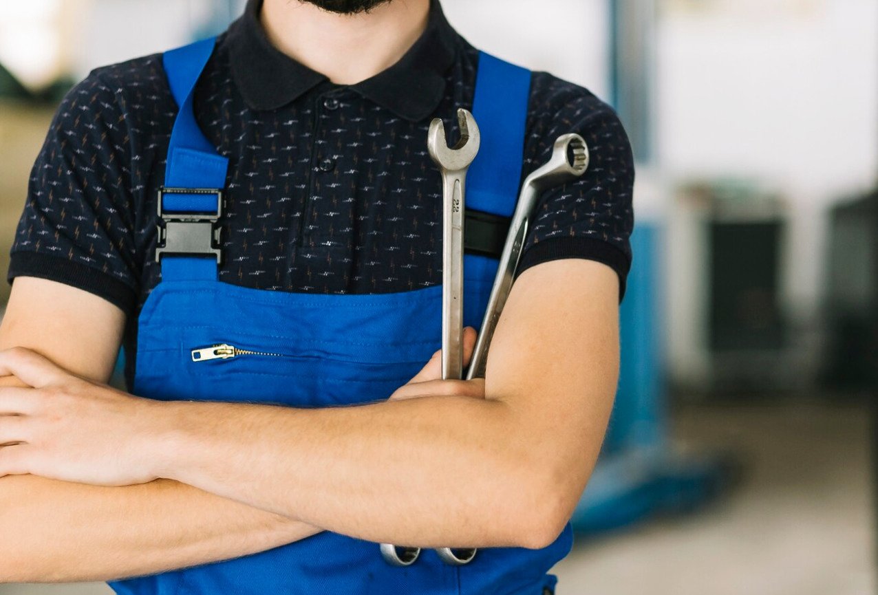 Motos en taller - revisión